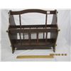 Image 1 : Vintage Wooden Magazine Rack