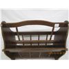 Image 2 : Vintage Wooden Magazine Rack