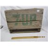 Image 1 : Vintage Wooden 7- UP Crate