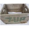 Image 2 : Vintage Wooden 7- UP Crate