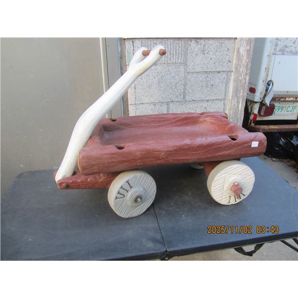 Ultra Rare 1980's The Flintstone's Wagon