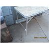 Image 4 : Vintage 1960's Chrome and Aluminium Folding Table in Good Condition 59 inches Long 24 inches Wide
