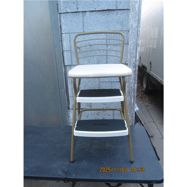 Like New Costco Chair that Converts to a Ladder Vintage Look