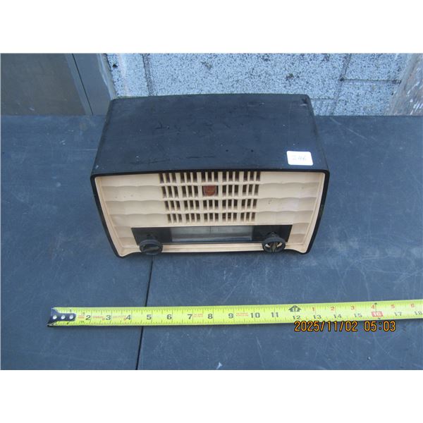 Vintage Black Philips Radio