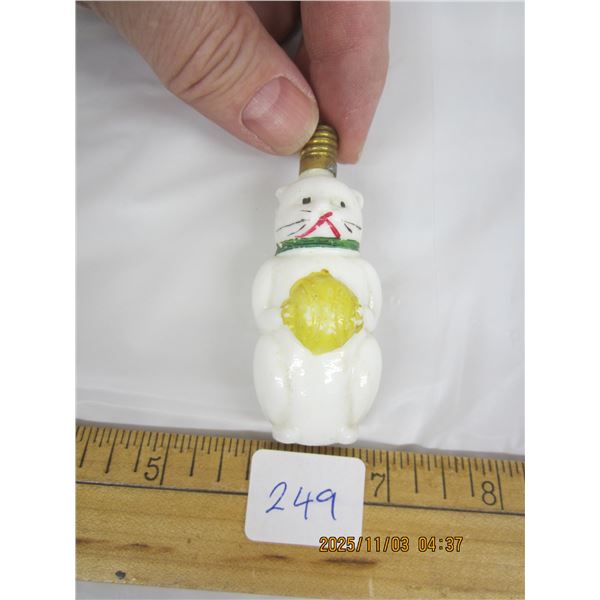 Antique Christmas Light Bulb Decoration