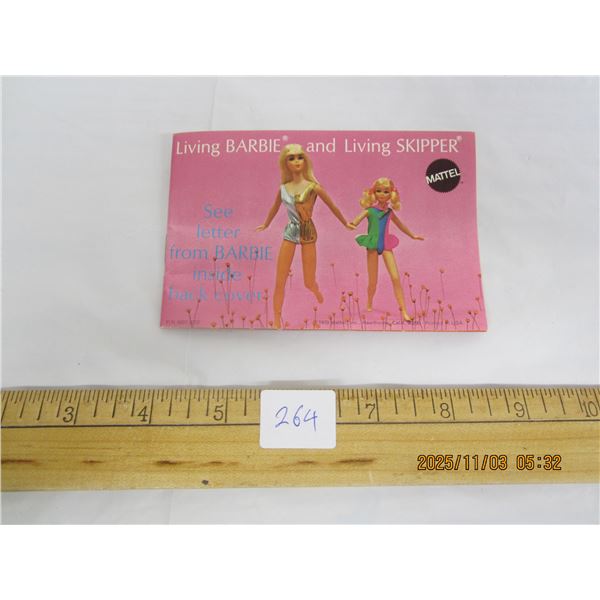 1970's Barbie Doll Brochure