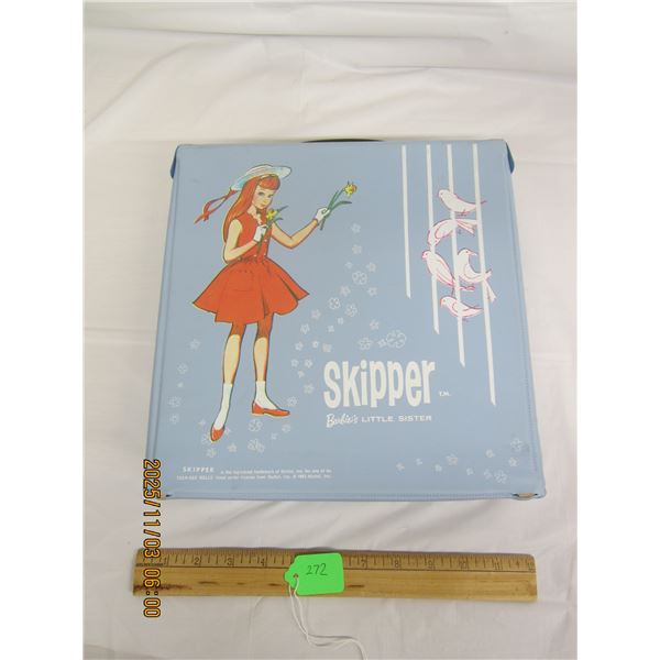 1965 Skippers Barbie's Little Sister Collectors Case Very Rare Item Only Made in Canada Good Conditi