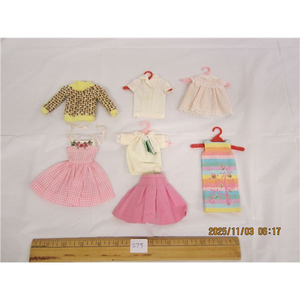 Lot of1960's Skipper Doll Clothes Barbie Sister