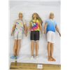 Image 1 : Lot of 3 Vintage Ken Dolls