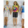 Image 3 : Lot of 3 Vintage Ken Dolls