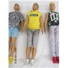 Image 3 : Lot of 4 Vintage Ken Dolls
