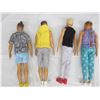 Image 9 : Lot of 4 Vintage Ken Dolls
