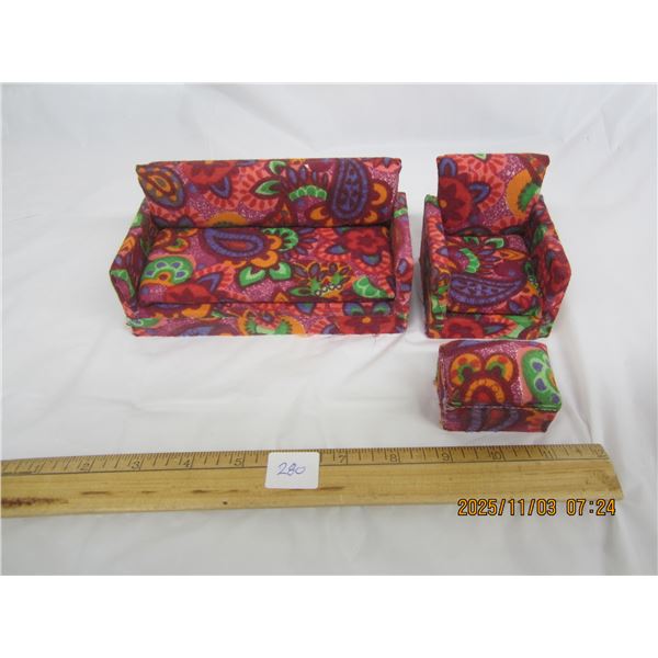 Lot 1960's Barbie's MOD Furniture