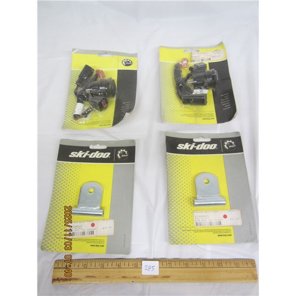 Lot of Vintage Skidoo Parts