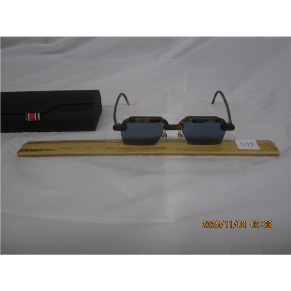 Maske Handmade in Berlin Germany Designer Sunglasses with Carrying Case