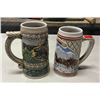 Image 2 : Budweiser & Coors Beer Steins Mugs