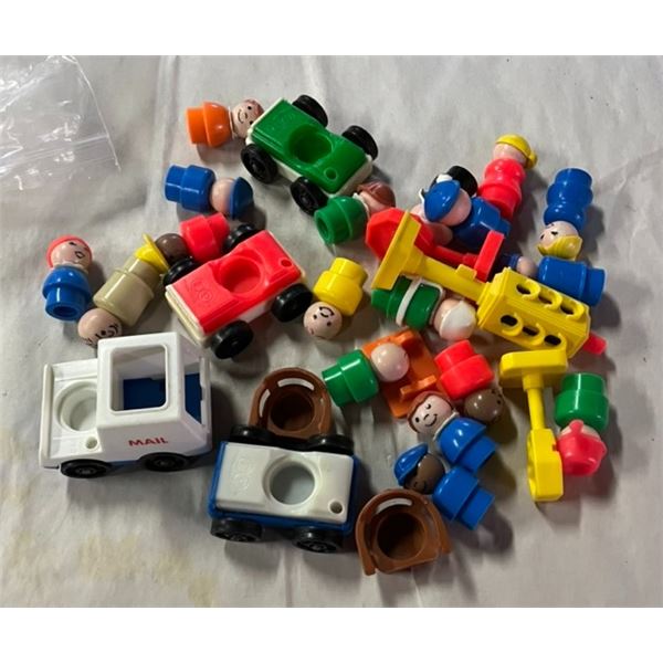 Vintage Fischer Price Little People Toys