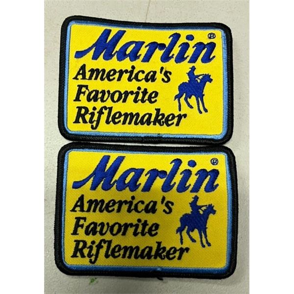 2 Marlin America’s Favorite Riflemaker Patches