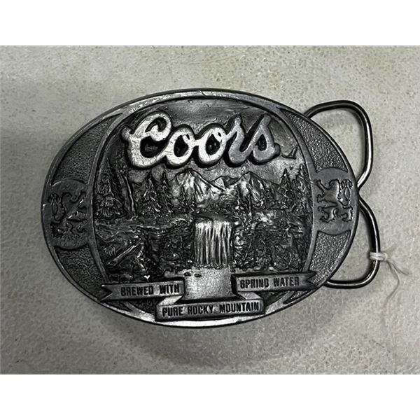 Coors Belt Buckle