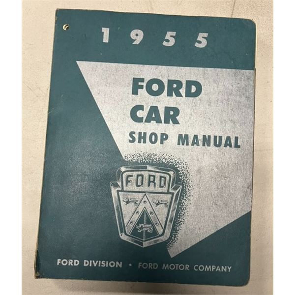 1955 Ford Car Shop Manual
