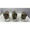 Vintage Mother's Pizza Parlour Coca-Cola Glass 3pcs