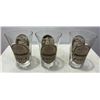 Image 2 : Vintage Mother's Pizza Parlour Coca-Cola Glass 3pcs
