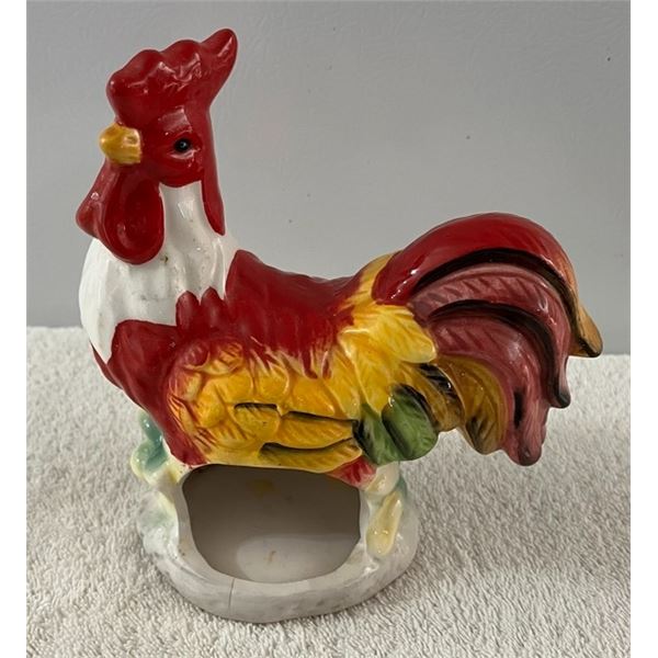 Ceramic Rooster Scrubber Holder