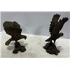 Image 2 : Pair of Metal Eagles