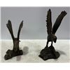Image 3 : Pair of Metal Eagles