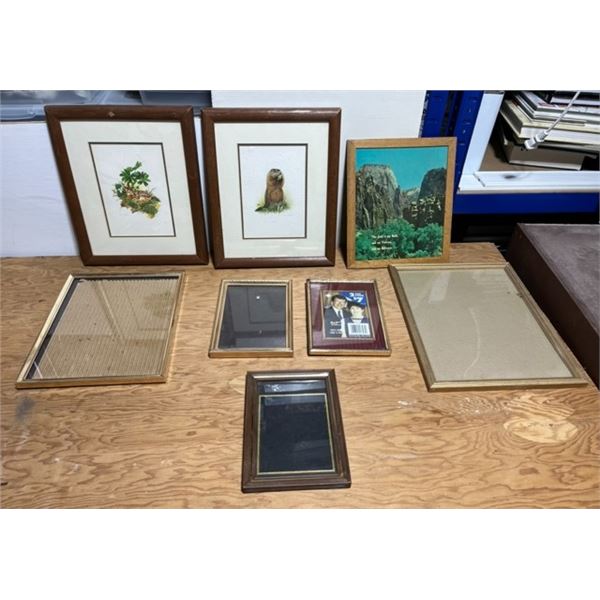 Lot of Pictures & Picture Fames