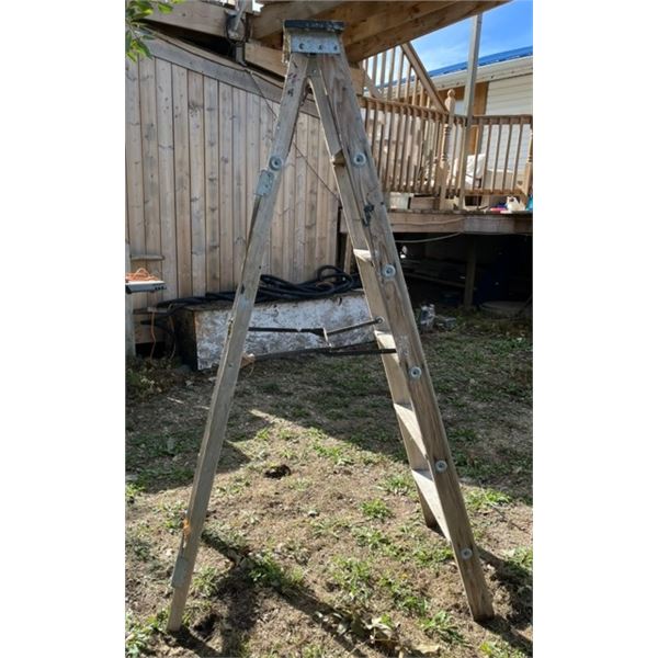 Vintage Wooden Ladder
