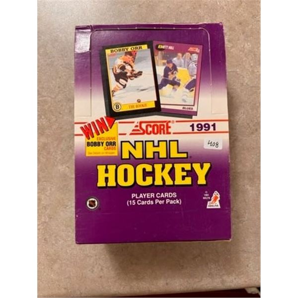 1991 Score Hockey Cards