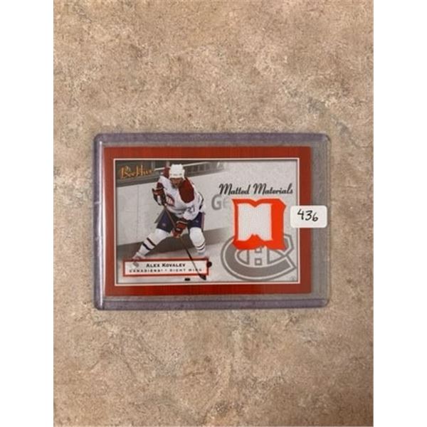 Alex Kovalev - Jersey Card