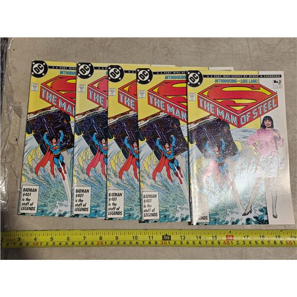 5- 1986 man of steel no. 2 comics