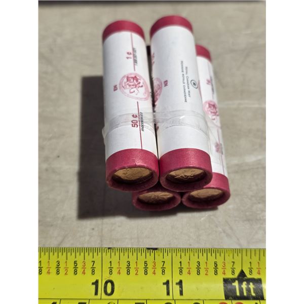 4 rolls of pennies- 2006