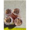 Image 2 : 4 rolls of pennies- 2012