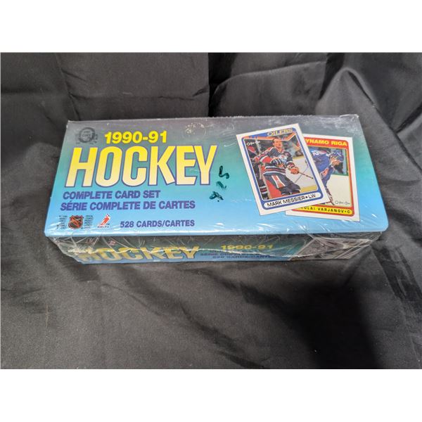 Vintage Sealed Complete 1990-91 Hockey Cards Set ) O-PEE-CHEE