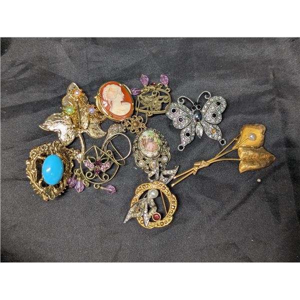 Bag of Vintage Misc. Jewelry