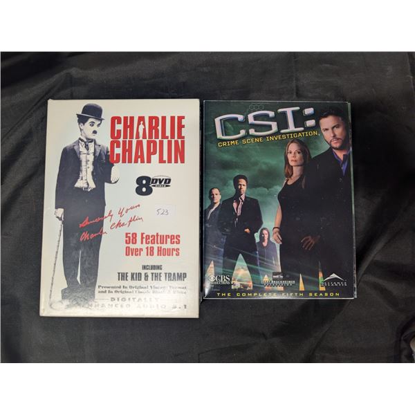 Charlie Chaplin + CSI (Season Five) Complete DVD Sets