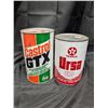 Image 1 : Gastrol GTX + Ursa ED oil Cans (Empty)