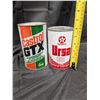 Image 2 : Gastrol GTX + Ursa ED oil Cans (Empty)