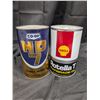 Image 1 : Shell Empty Oil Can + Co-op HD7 Full Can