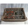Image 3 : Vintage Pop Crate + Vintage Pop Bottles + Vintage Carboard Bottle Holders Orange Crush