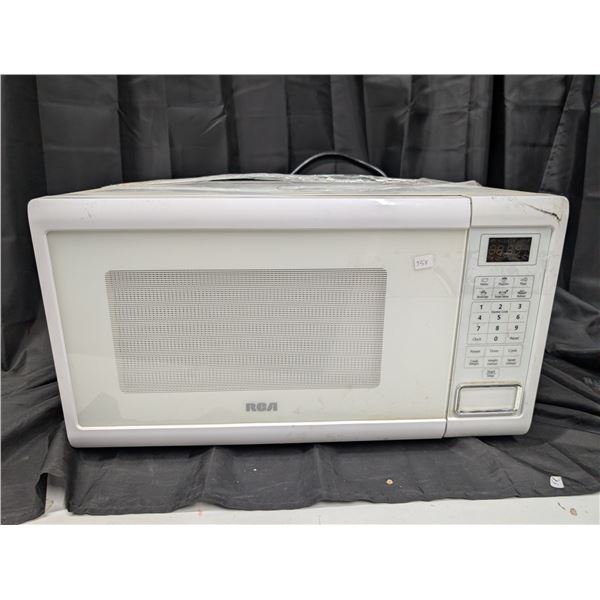 RCA Model:RMW1129-White Microwave (works)