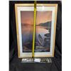 Image 3 : Canoe Framed Photograph 29"x21" and "Have a nice Poop" Stand
