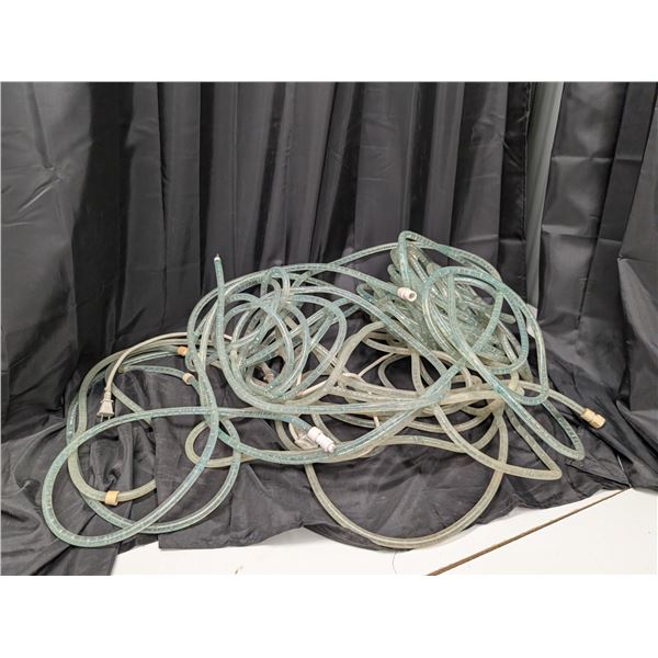 (3) Coils of Crate-Lite Clear Lights (works)