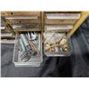Image 5 : (2) Yellow Storage Units (tools Materials) 8"x10" w/ Misc. Tool Hardware
