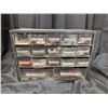 Image 1 : Grey Storage Unit (tools Materials) 12"x9" w/ Misc. Tool Hardware