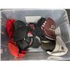 Image 4 : Clear Insta View Storage Tub Full of Misc. Hats