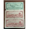 Image 2 : (3) 1954 Canadian Bills (2) 2 Dollar Bills 3340155 and 8557349 and (1) 1 Dollar Bill 4215723